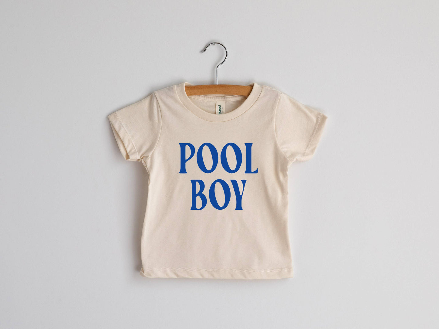 Pool Boy Cream Organic Baby & Kids Tee | 6-12 M