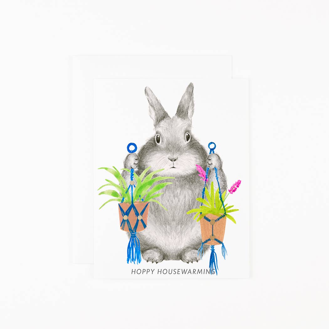 Hoppy Housewarming New Home Card