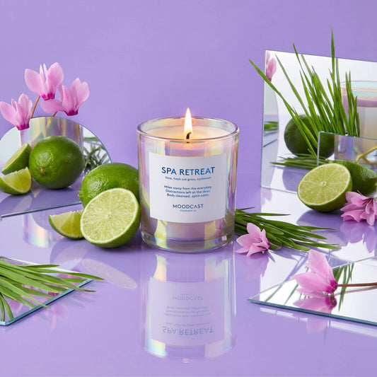 Moodcast Coconut Wax Candle | Spa Retreat