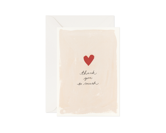 Thankful Heart Thank You Card