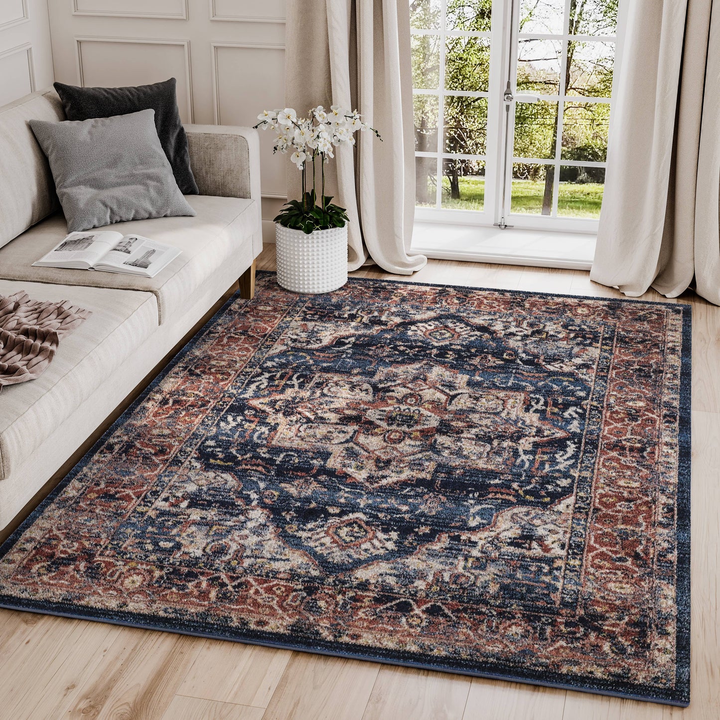 Abani Babylon BYL100A: Rectangle / 6' x 9'