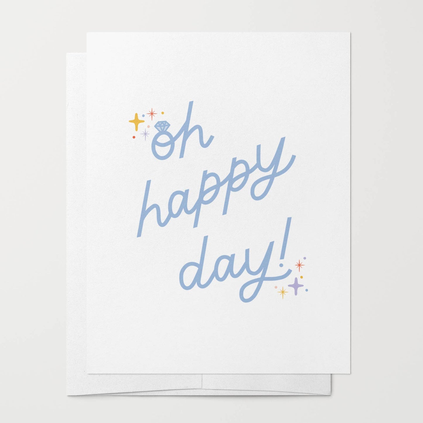 Oh Happy Day Ring Card