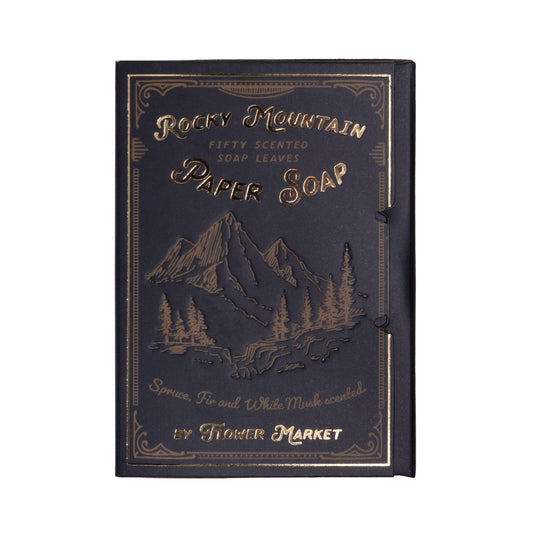 Paper Soap | Rocky Mountain (Spruce, Fir & White Musk Scent) Paper Soap