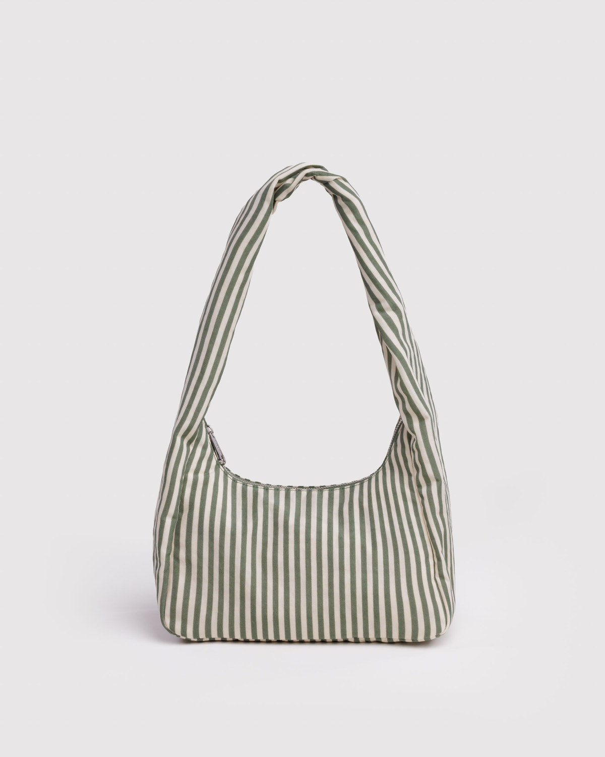 Nylon Meringue Bag | Sage Striped