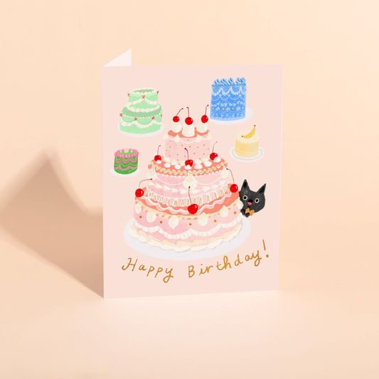 LE GATEAU - Birthday Card