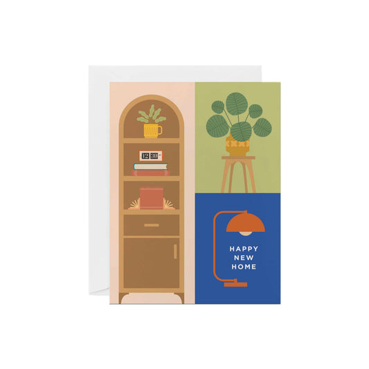 New Home Card | Happy New Home Housewarming Congrats Card