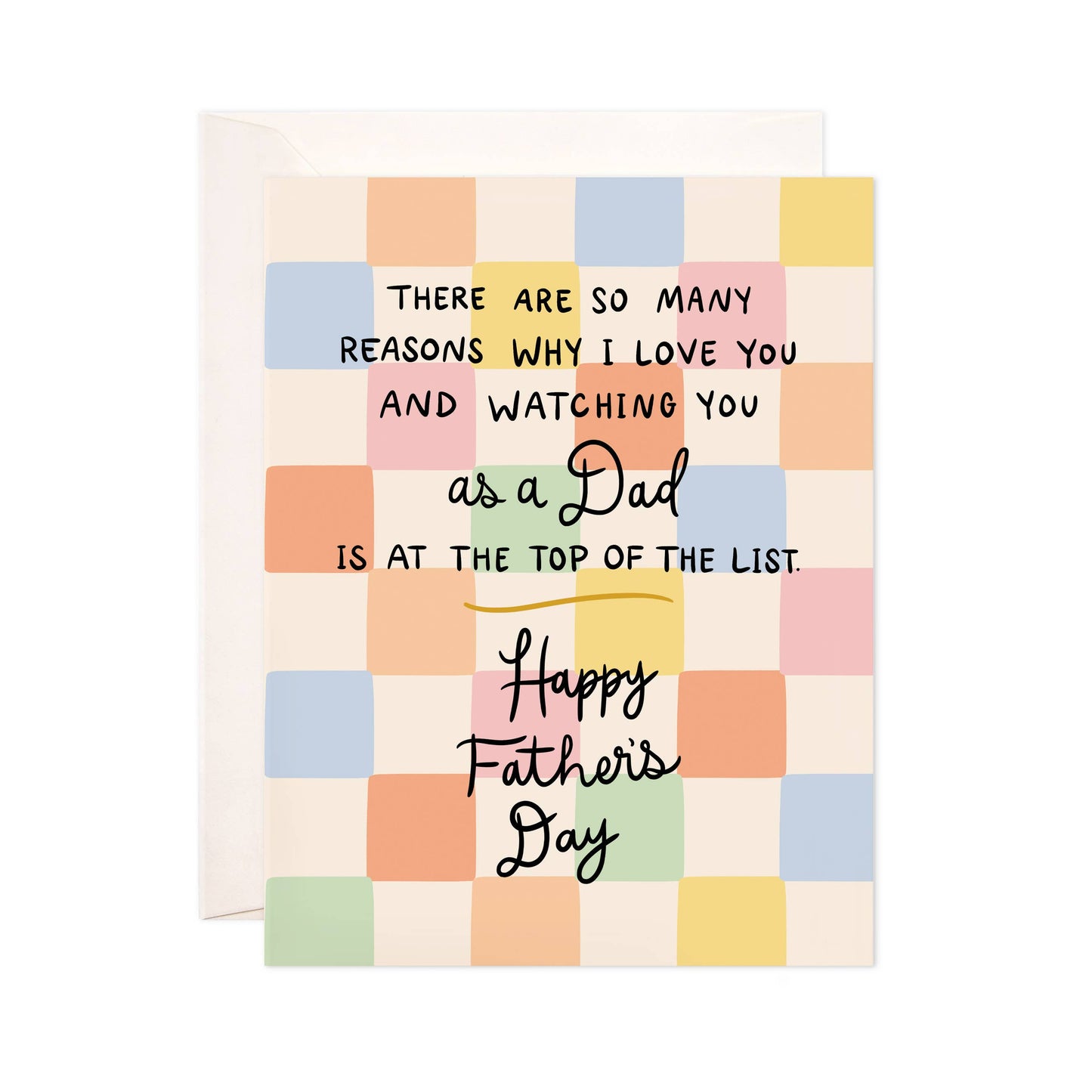 Watching You As A Dad Greeting Card - Father's Day Card