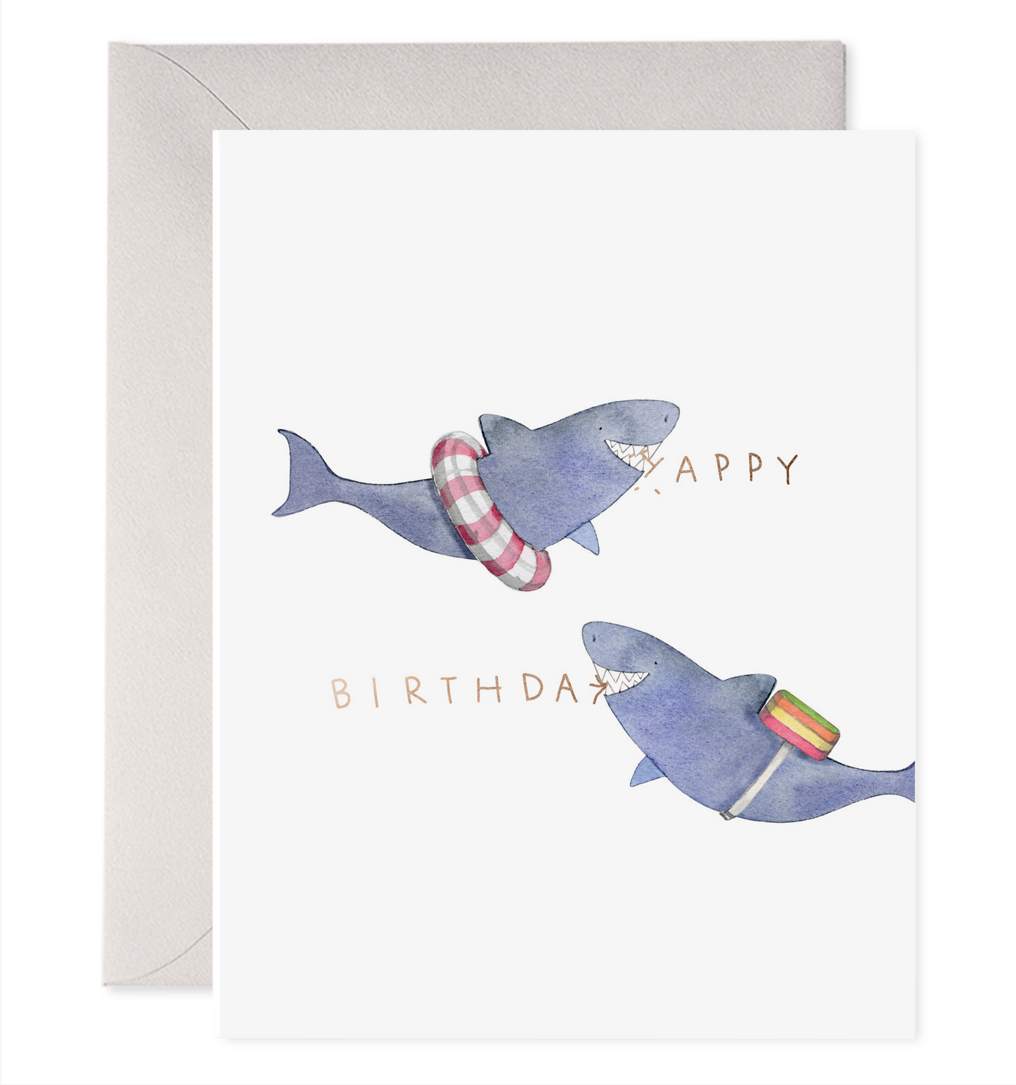 Bitten Birthday Greeting Card