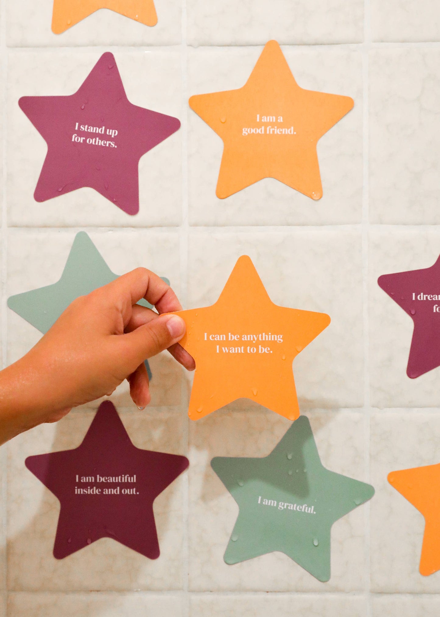 Shower Affirmation™ Display Cards | Kids