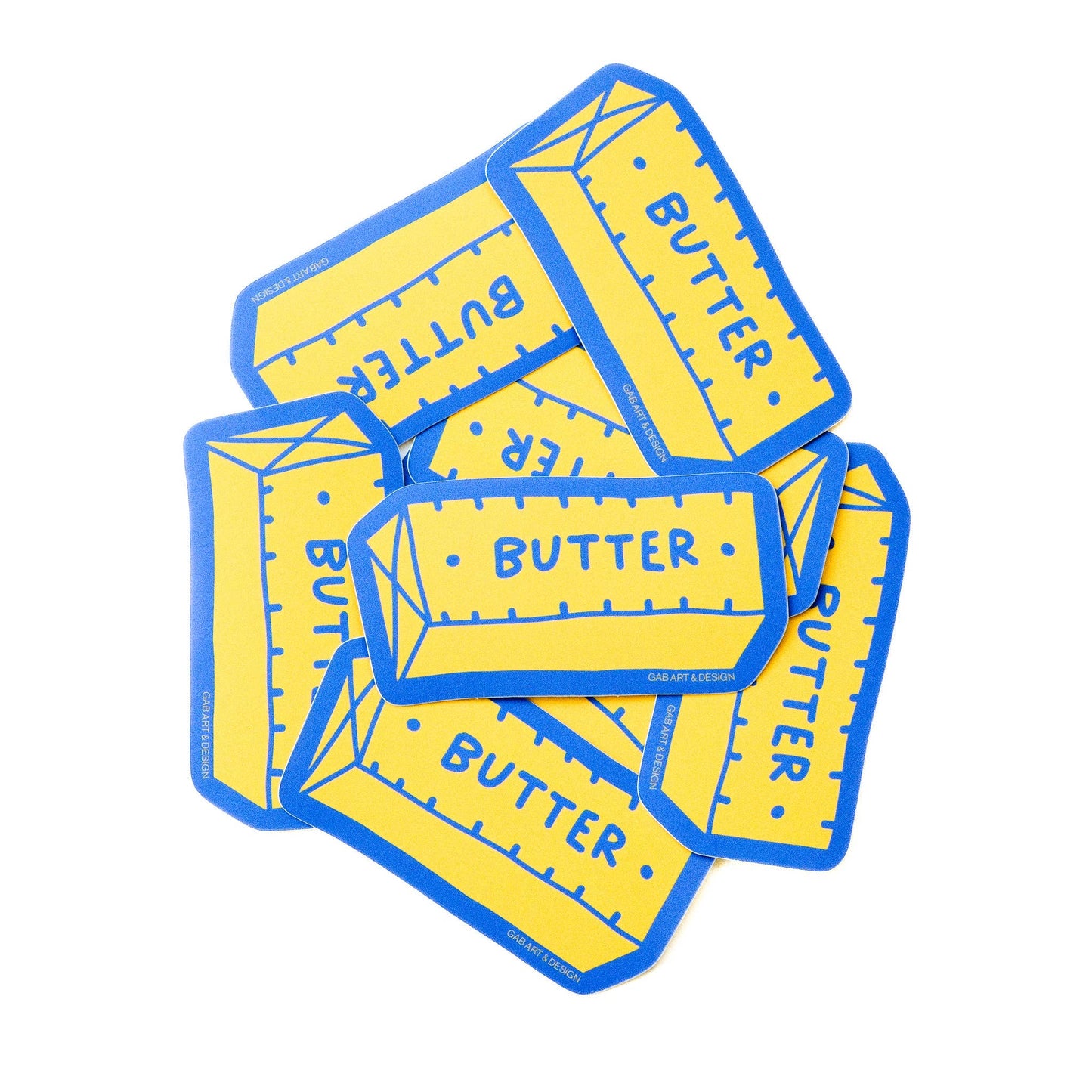 Butter sticker