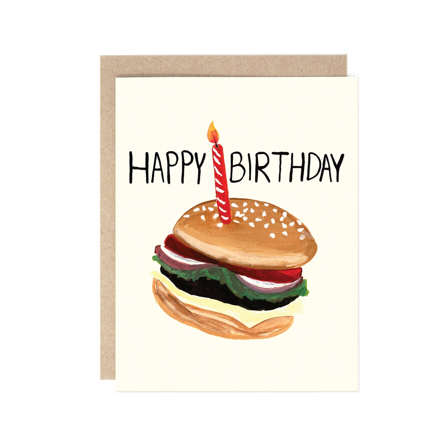 Burger Birthday Card