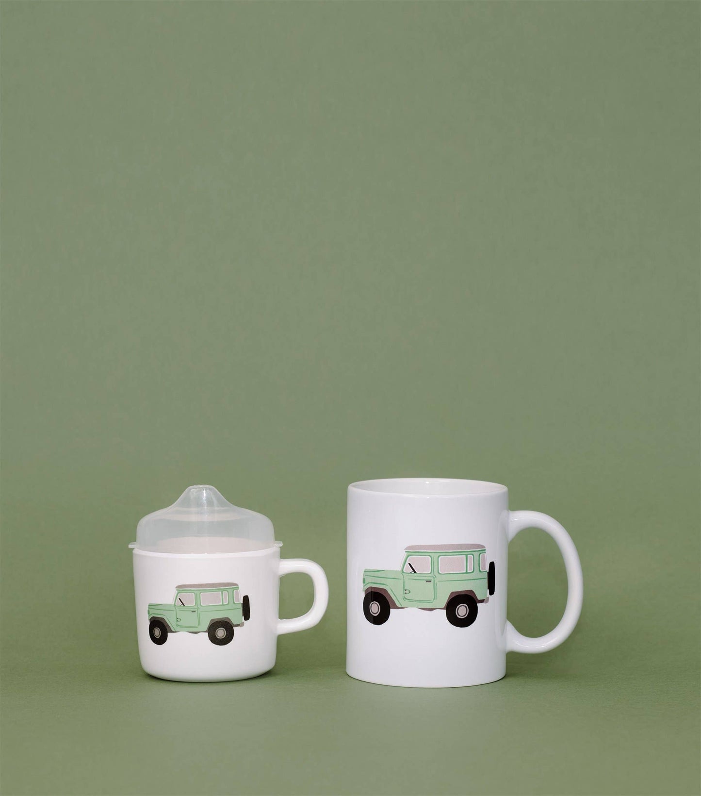 Vintage Truck Mama & Me Cup Set