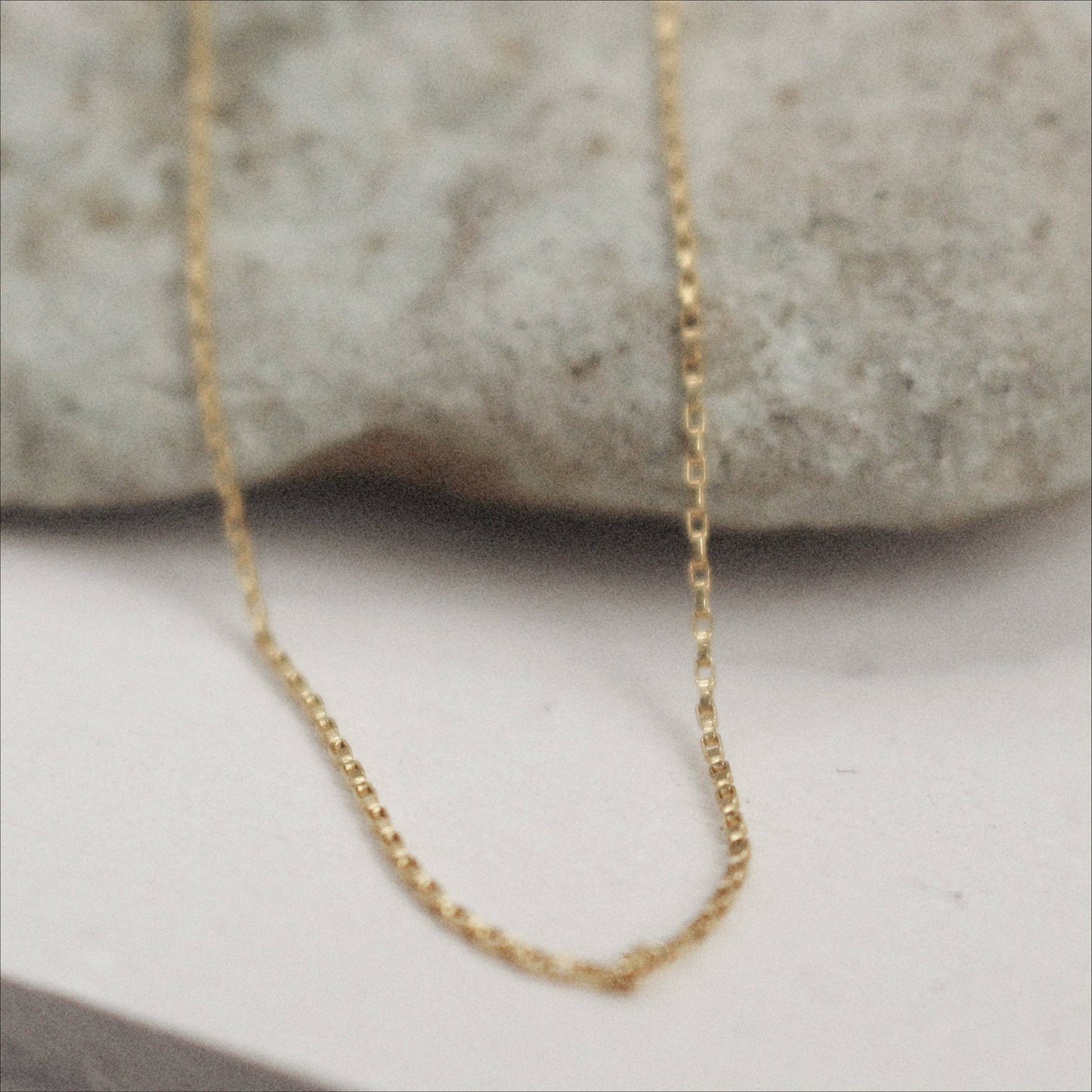 COCO CHAIN: 14KT GOLD FILLED / 18"