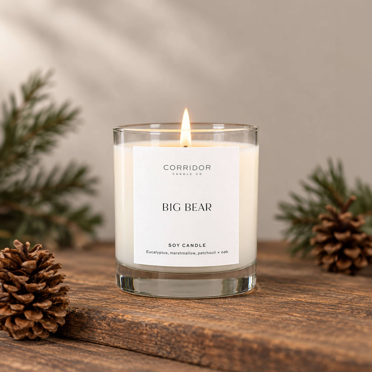 Big Bear Soy Candle