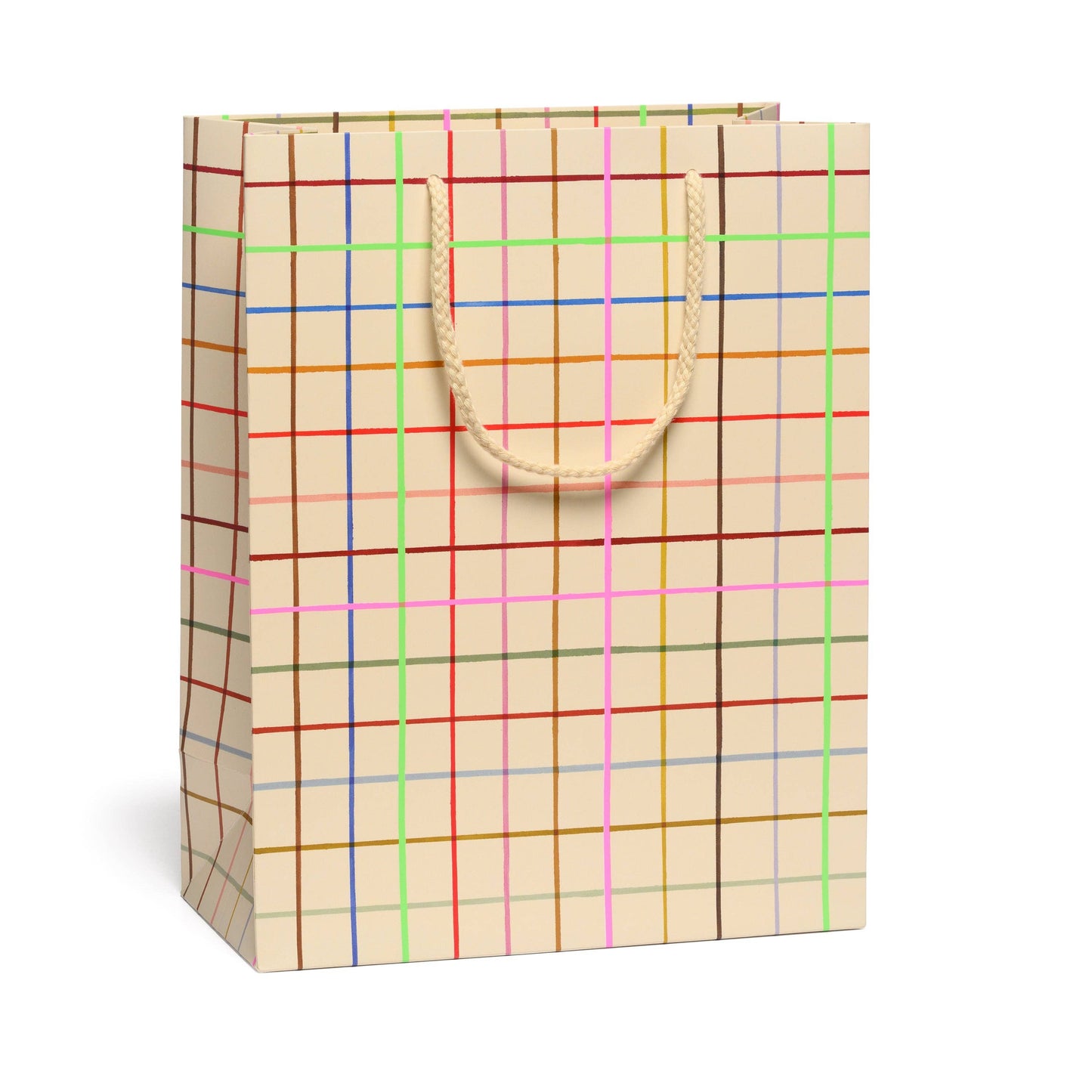 Color Grid gift bags: Large