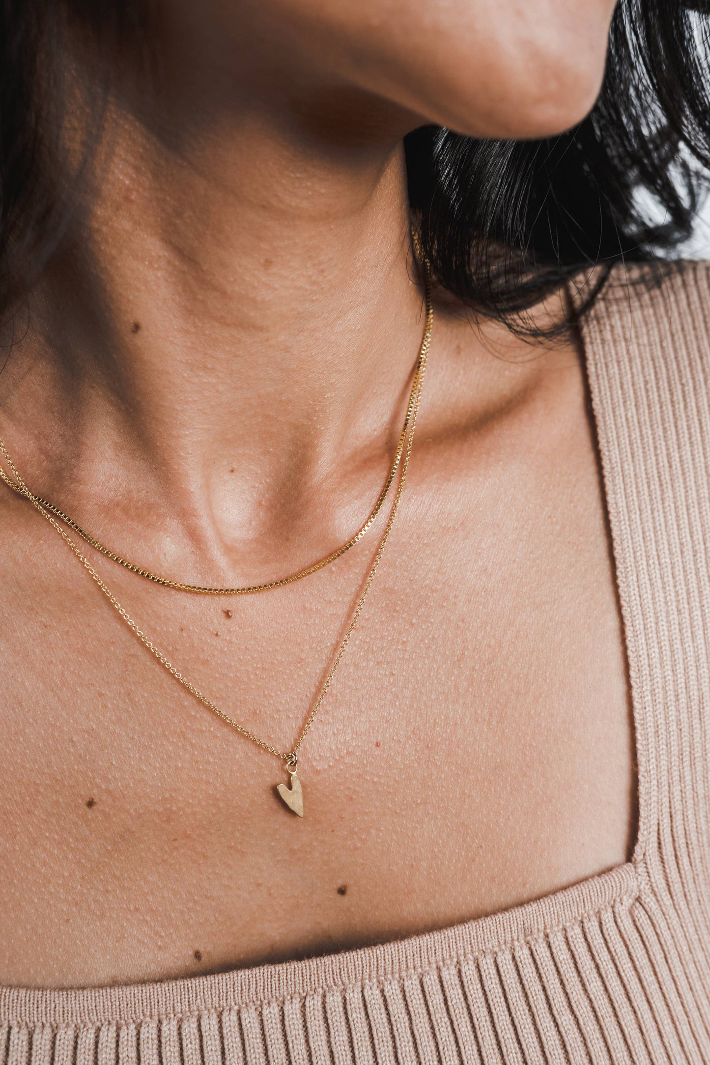 Love Deeply Necklace: Sterling Silver