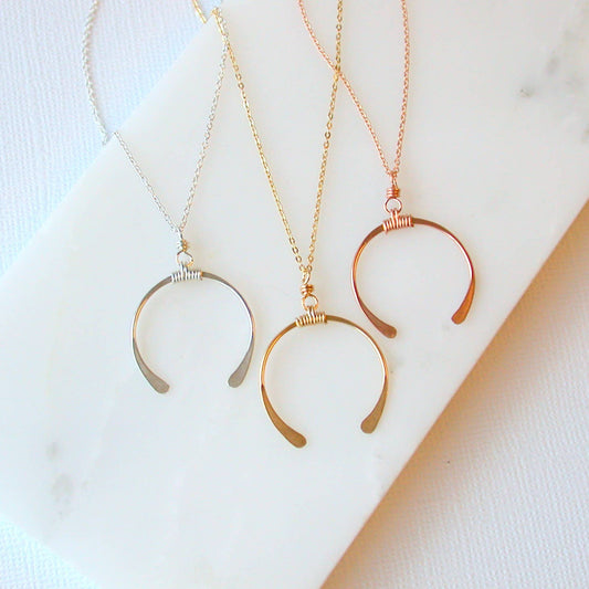 Lucky Pendant: 14k gold fill / 16"