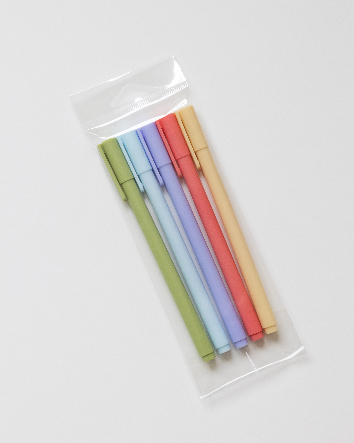 Assorted Colors Gel Pens | Set of 5