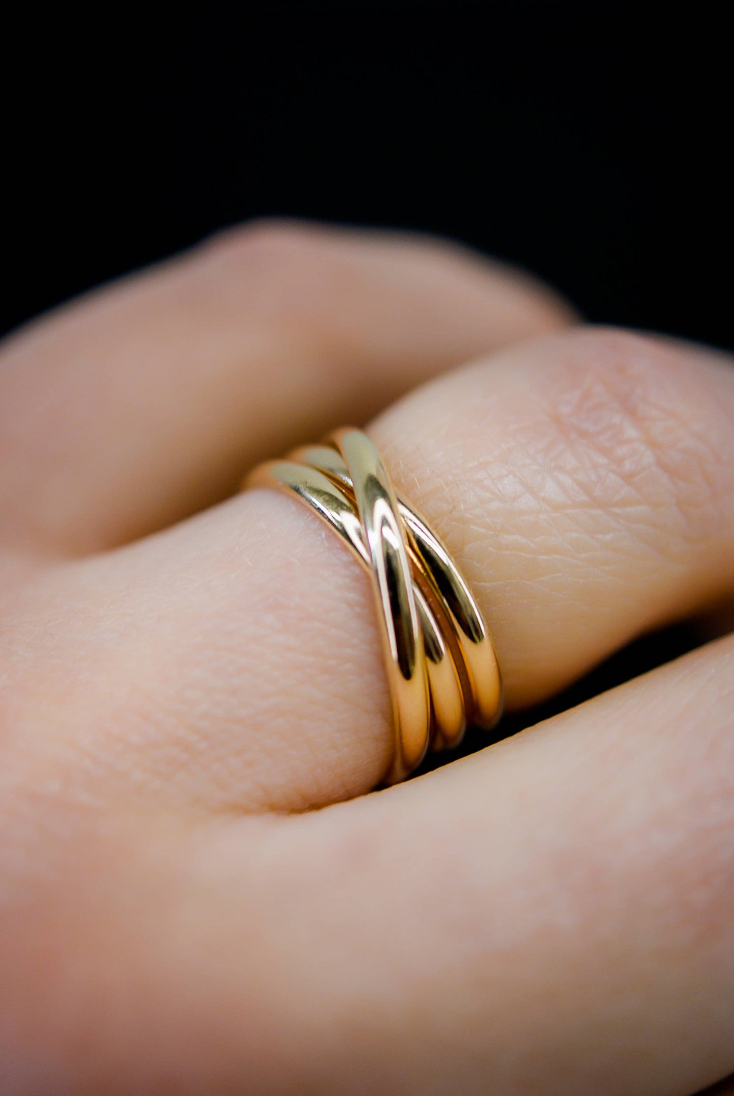 Overlap Ring, 14K Gold Fill: 8