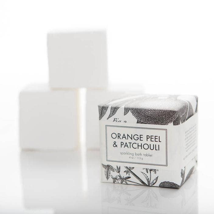 DROP DOWN MENU - SPARKLING BATH TABLETS: Palo Santo & Oud