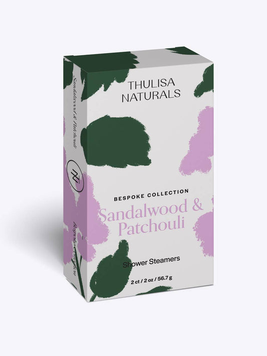Shower Steamers | Sandalwood + Patchouli | 2 Pack Gift Set