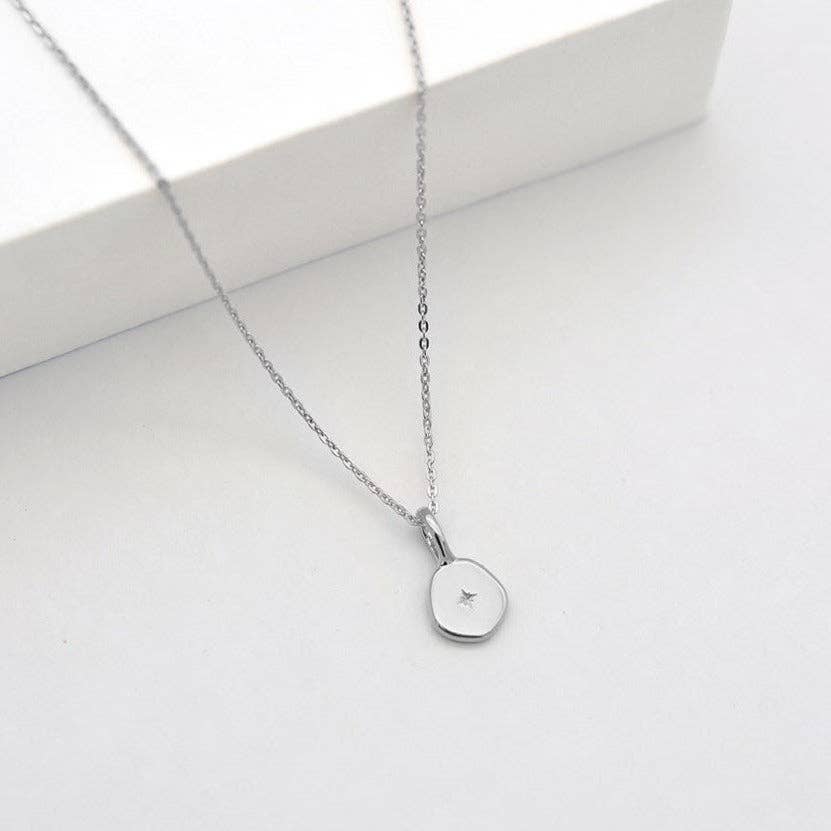 Vega Necklace: Gold Plated Sterling Silver