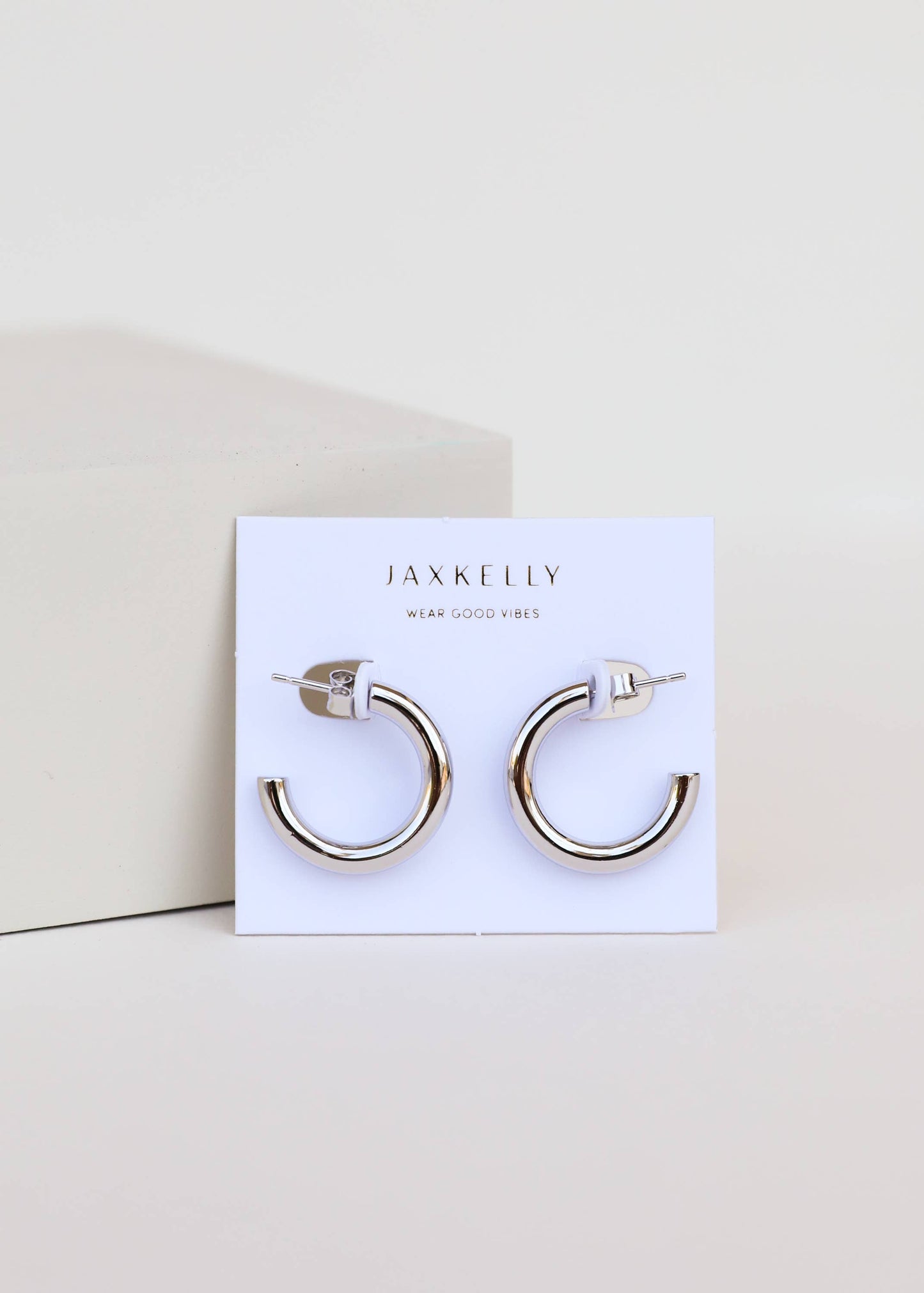 Smooth Hoop Earrings | Sterling Silver