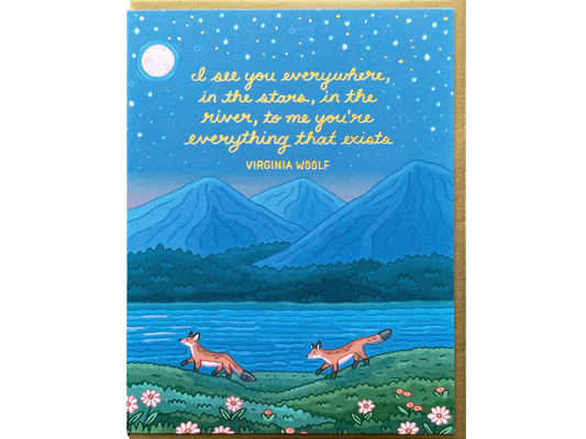 Virginia Woolf Quote Card