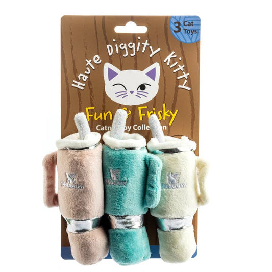 Snuggly Cup Organic Catnip Toys