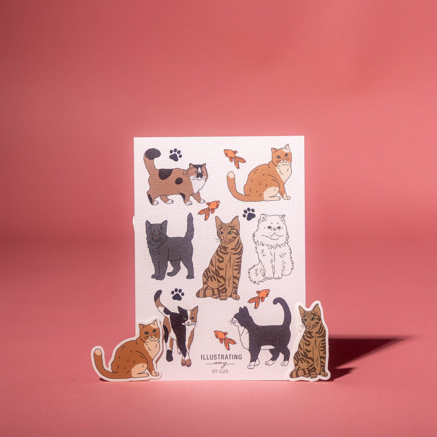 Cat Sticker Collection