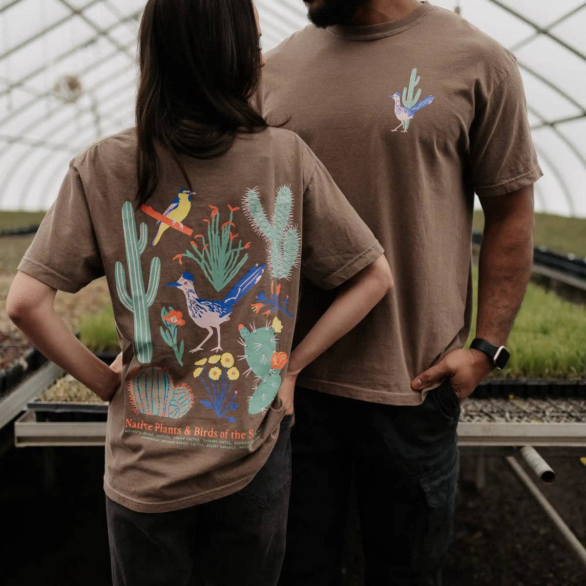 Southwestern Natives T-Shirt: Brown / XL
