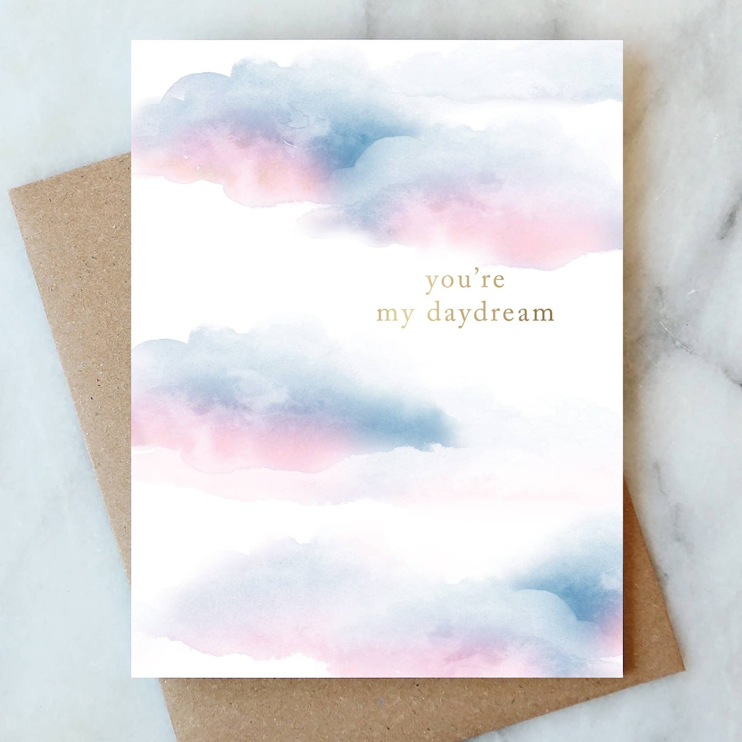 Daydream Clouds Love Card
