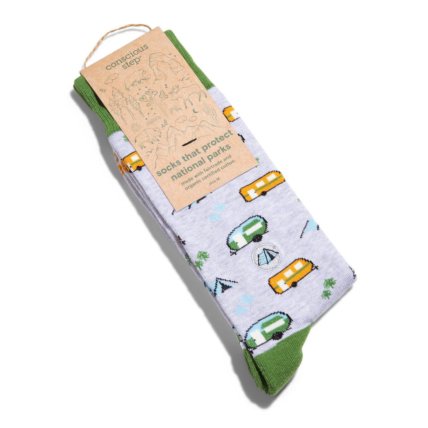Socks that Protect National Parks (Green Campers): Small
