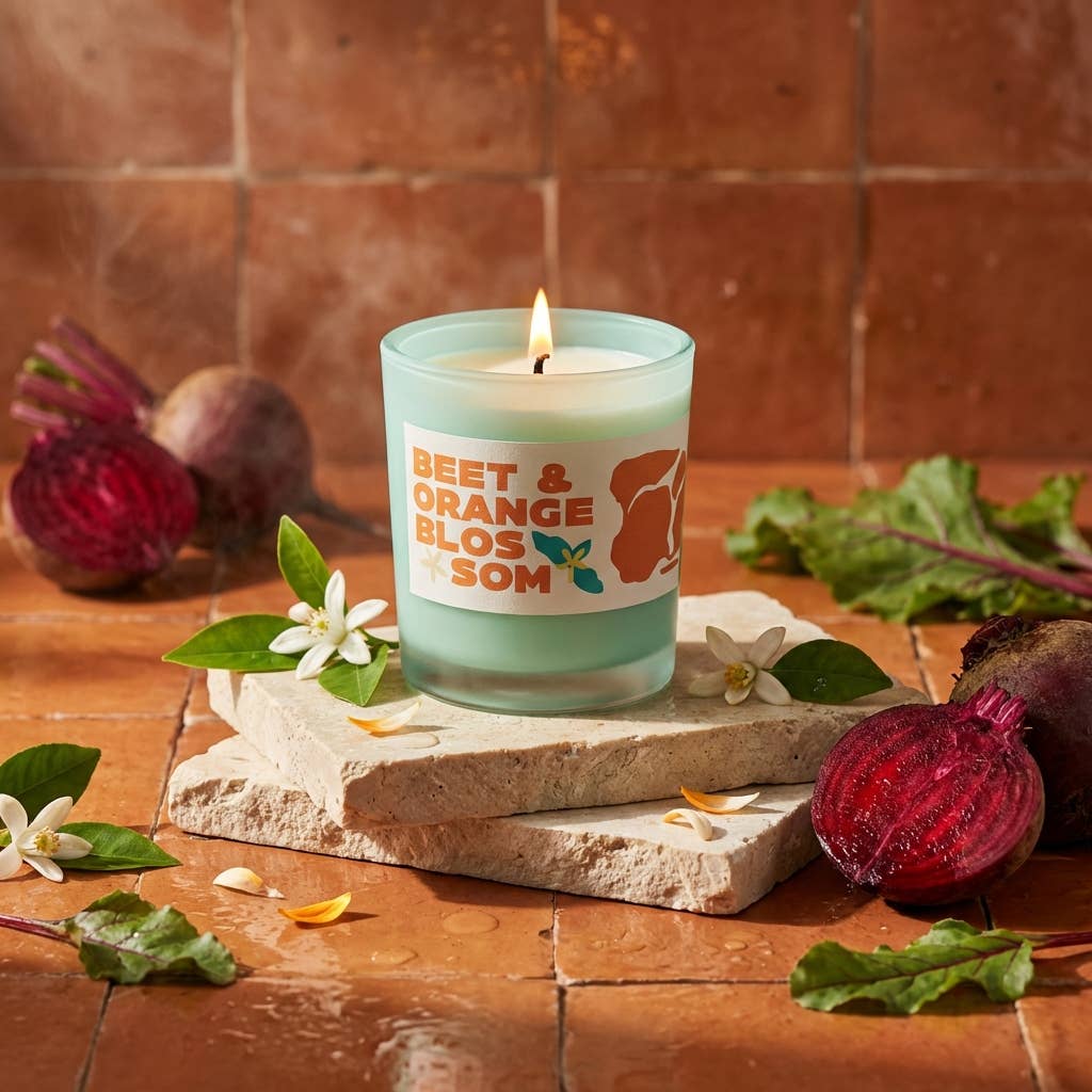 Rewined Market Beet & Orange 10 oz Candle