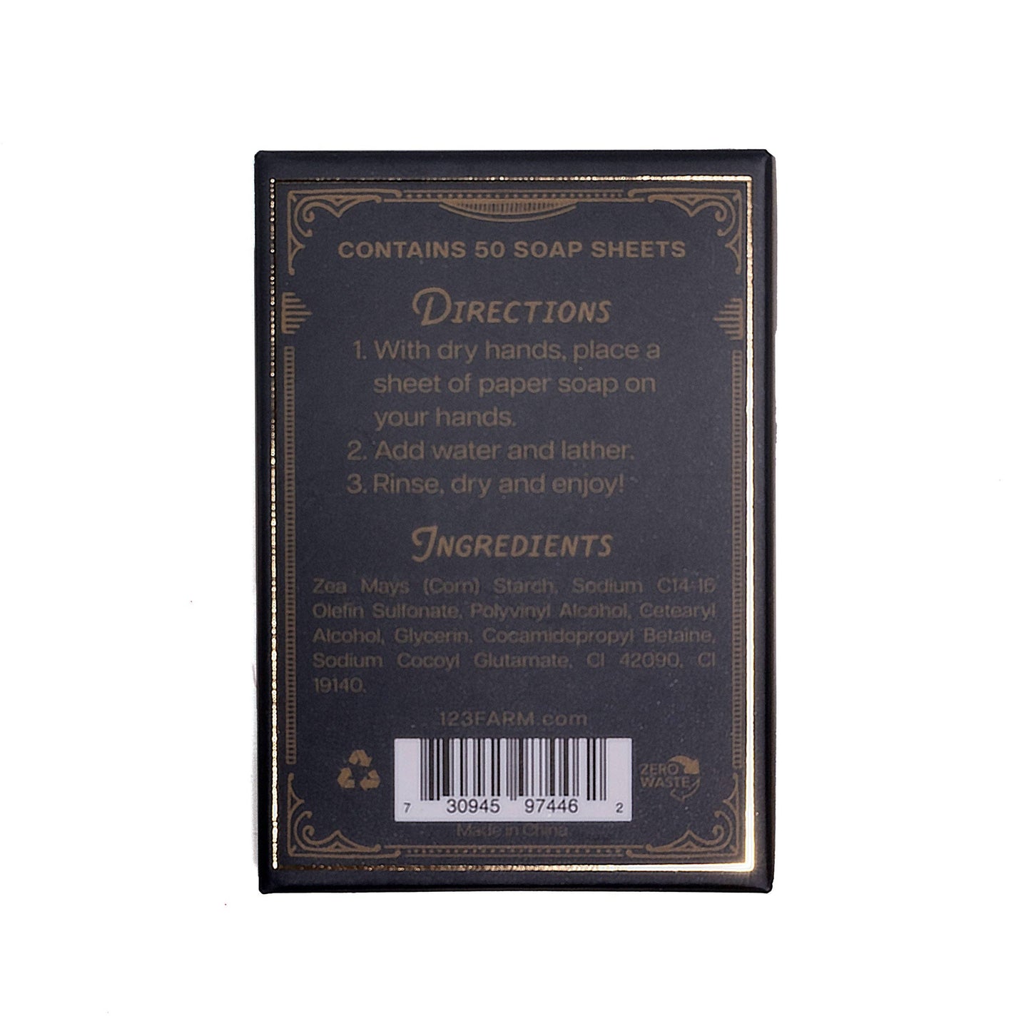 Paper Soap | Rocky Mountain (Spruce, Fir & White Musk Scent) Paper Soap