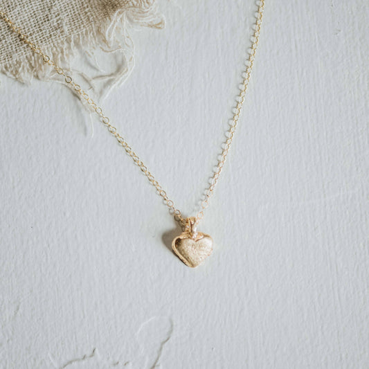 Amor Necklace // Demi-Fine Gold