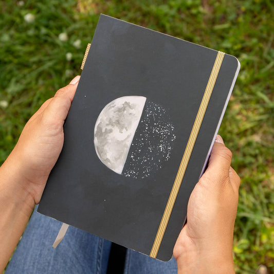 Speckled Moon Blank Journal