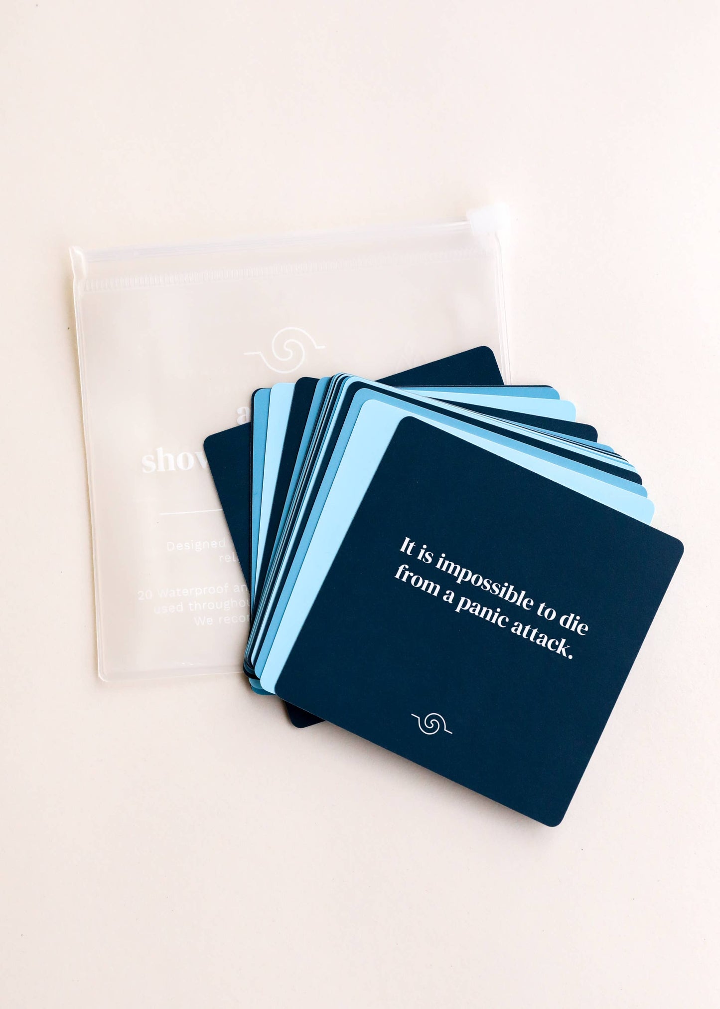 Shower Affirmation™ Display Cards - Anxiety