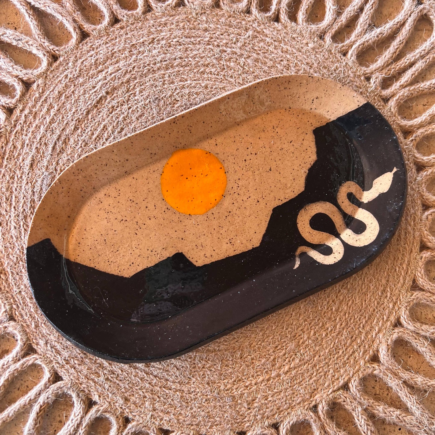 Desert Silhouette Trinkets: Hawk