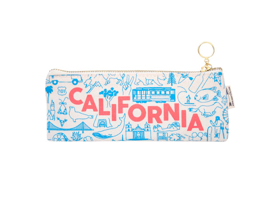 California Pencil Pouch: Natural