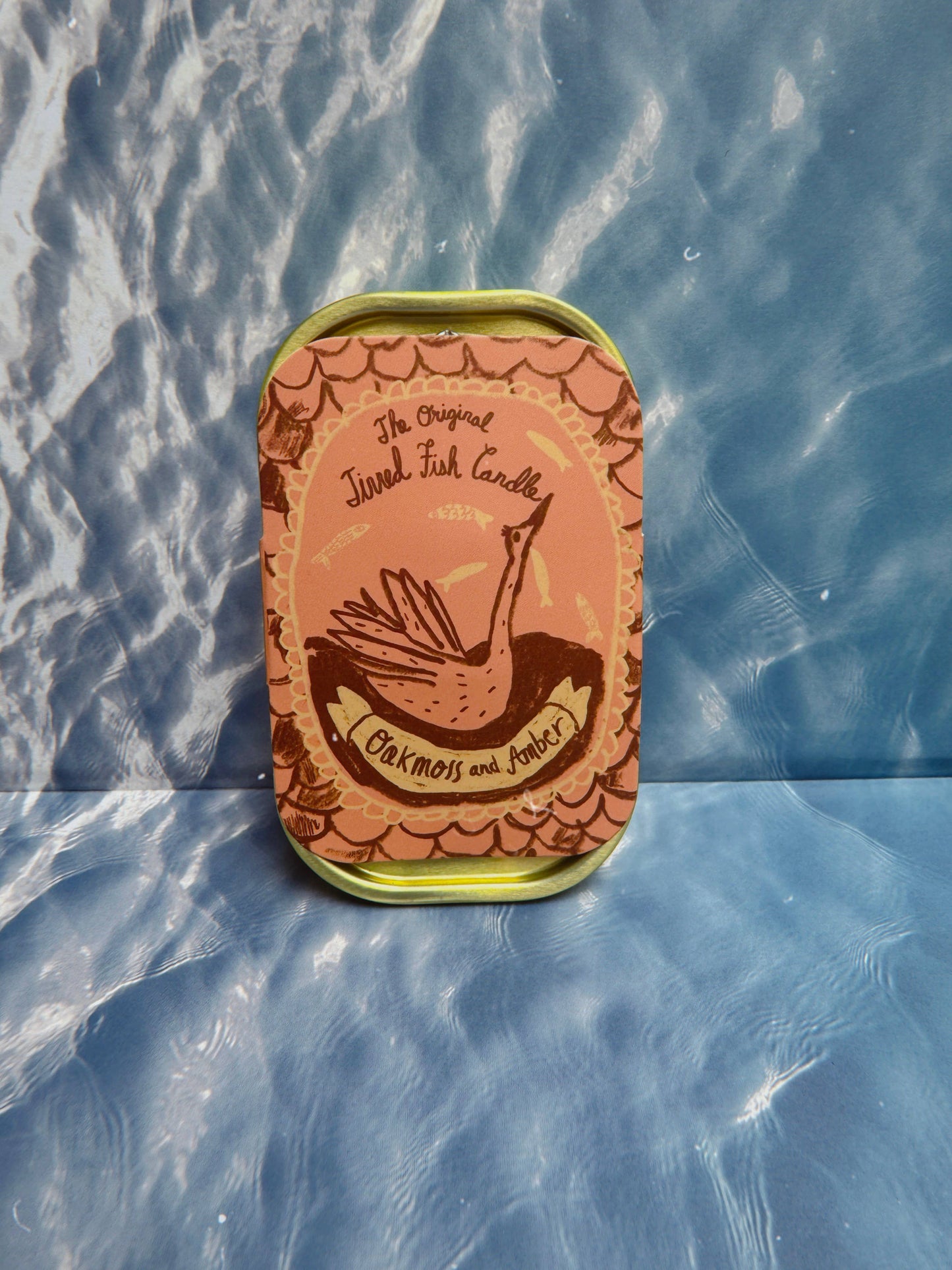 Tinned Fish Candle | Oakmoss & Amber
