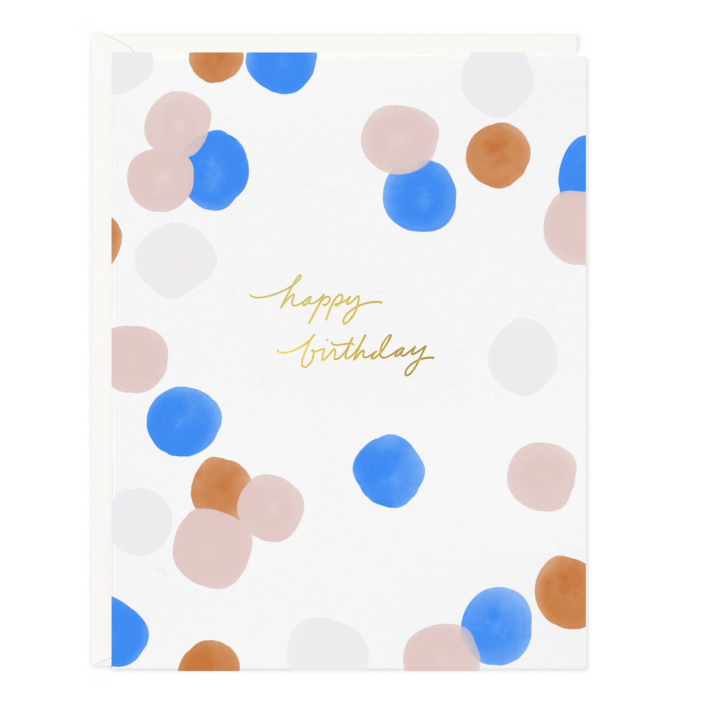 Colorful Dots Birthday Card