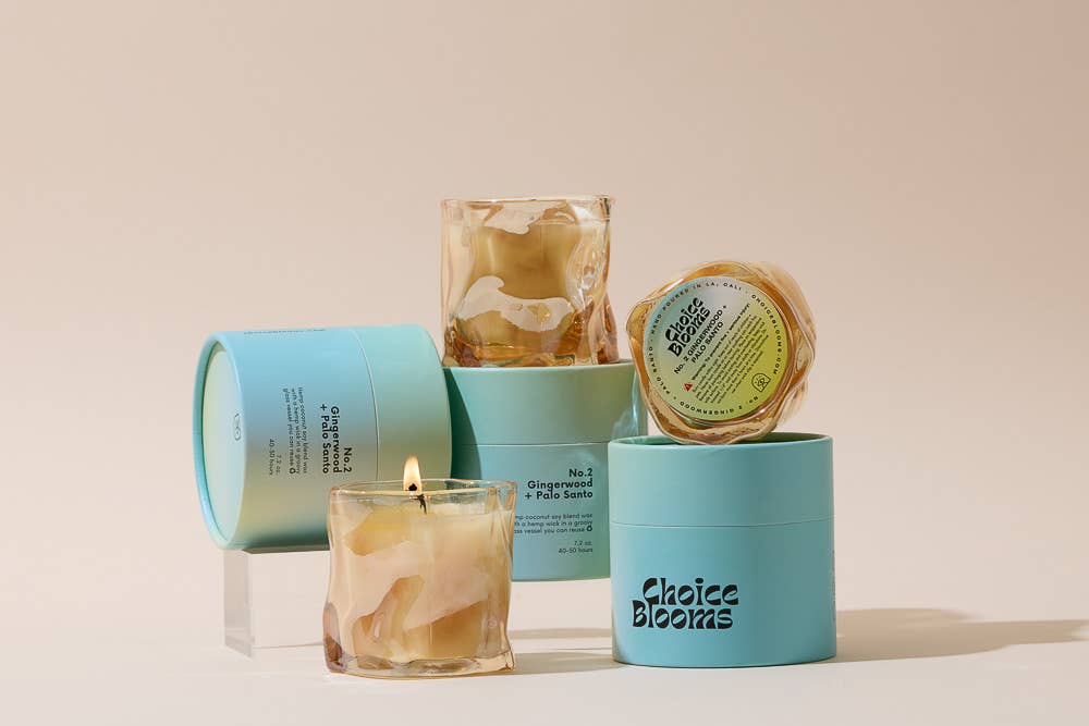 No. 2 Gingerwood + Palo Santo Candle