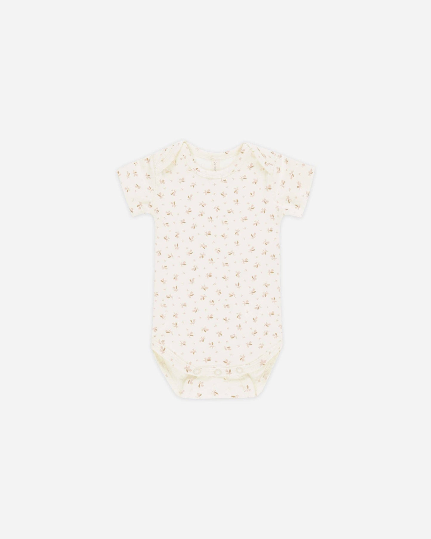 Short Sleeve One-Piece Fleur: 3-6M