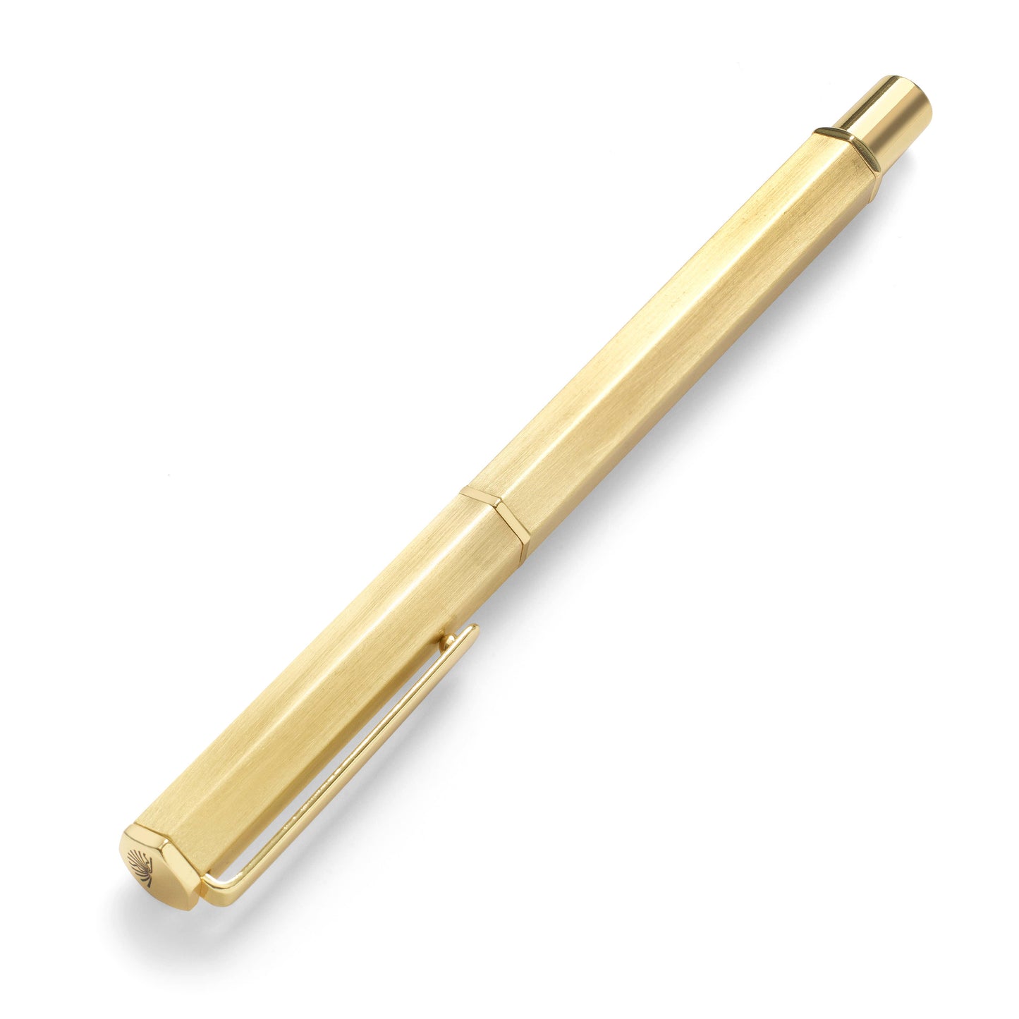 Classic Rollerball Pen with Pen Clip: Gold