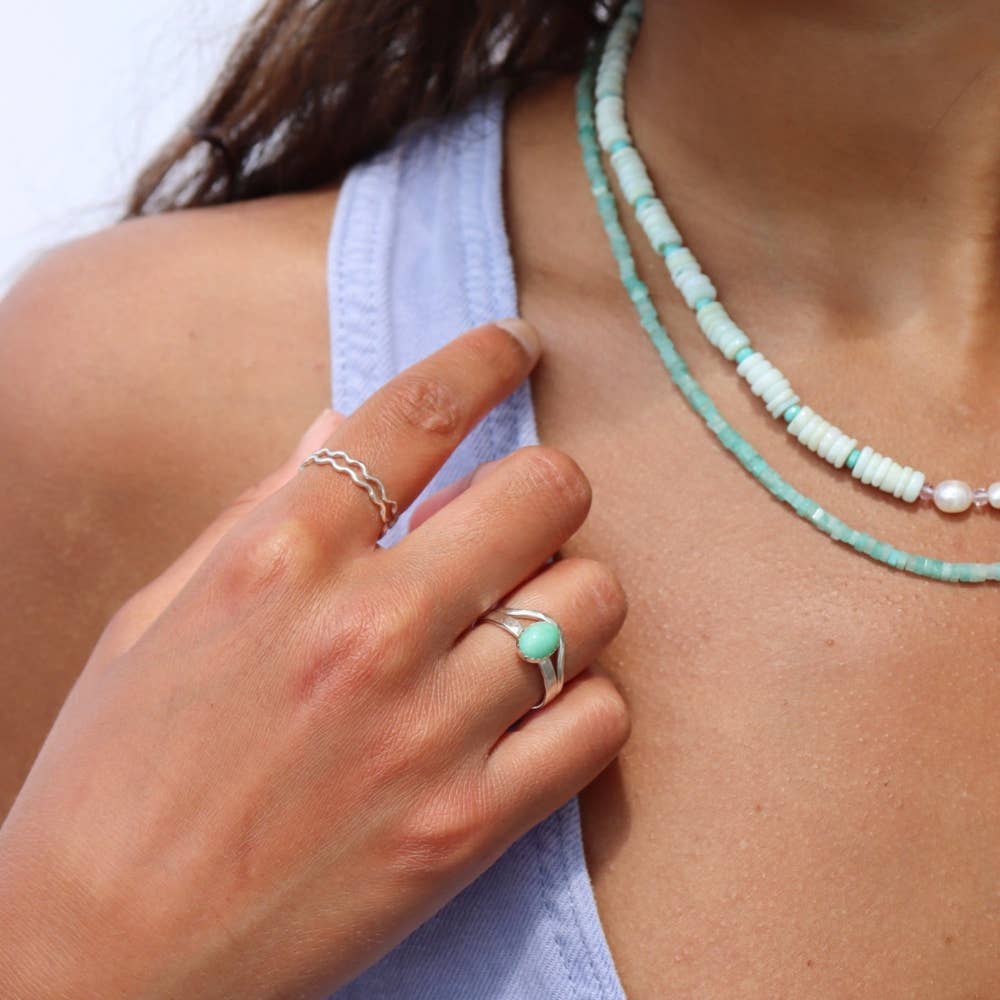 Dreamwave Ring |  Sterling Silver / 8