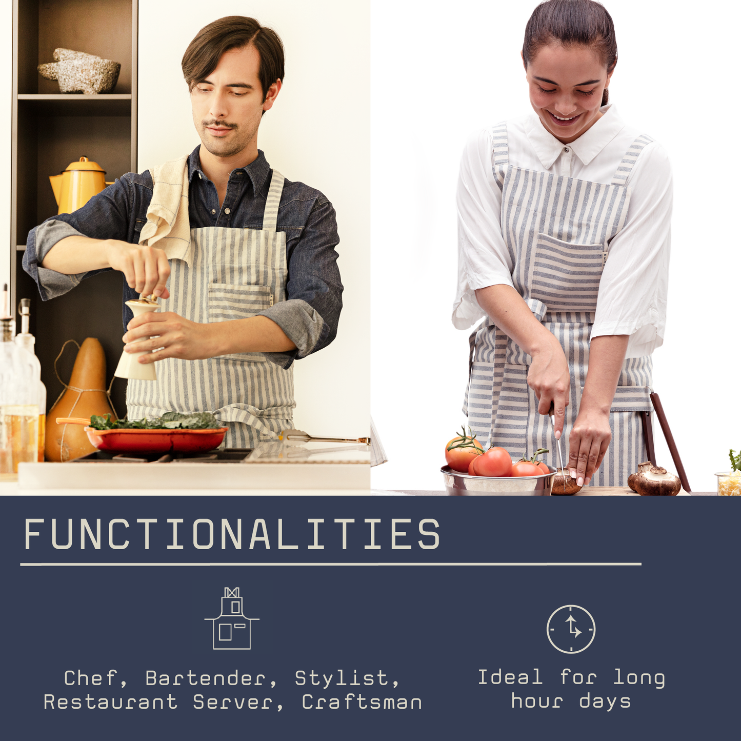 Eco-friendly Cotton Apron