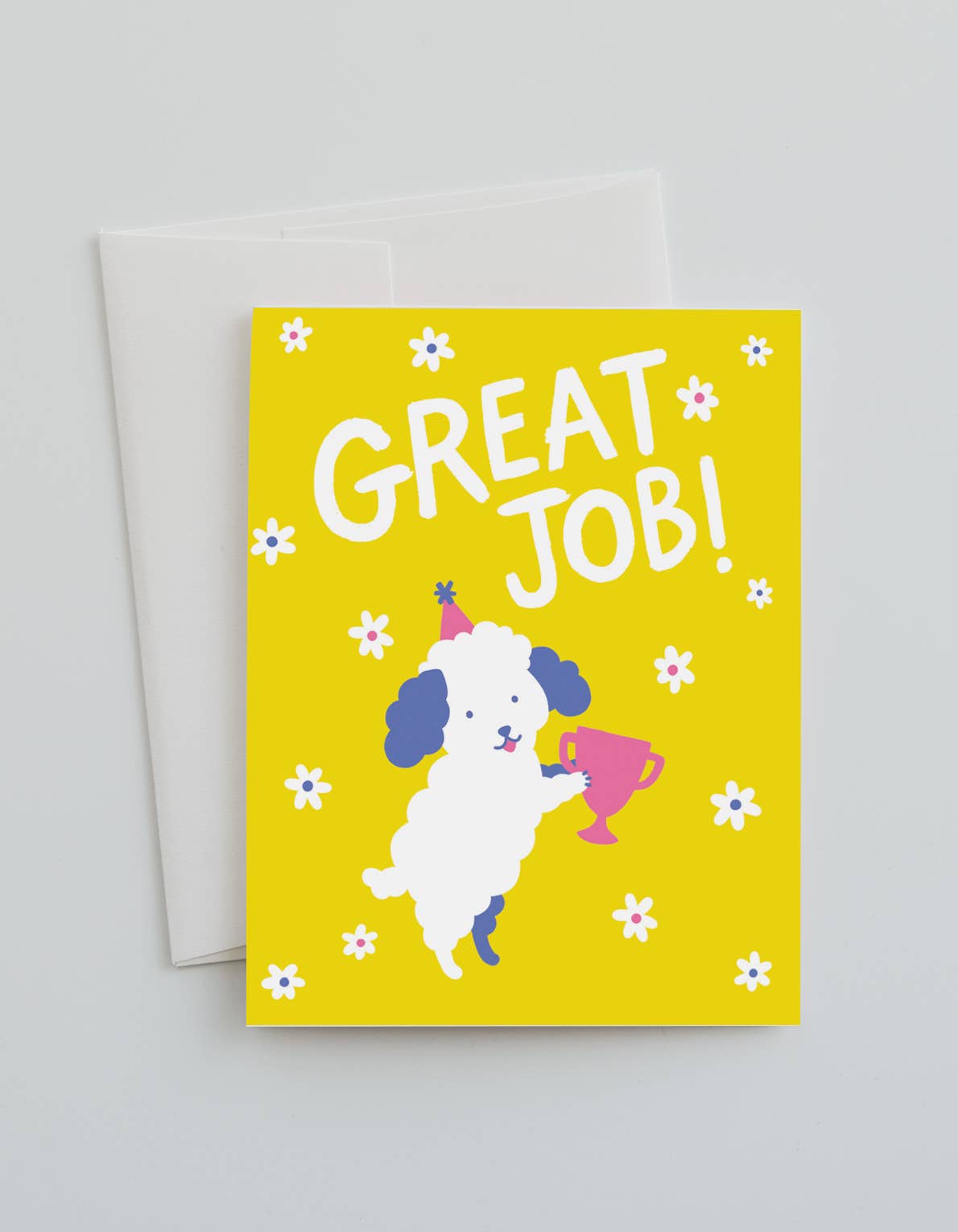 Great Job Dog Greeting Card