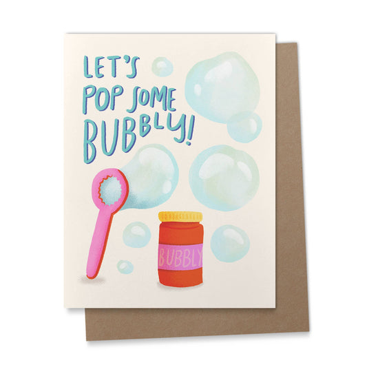 Let's Pop Some Bubbly Card