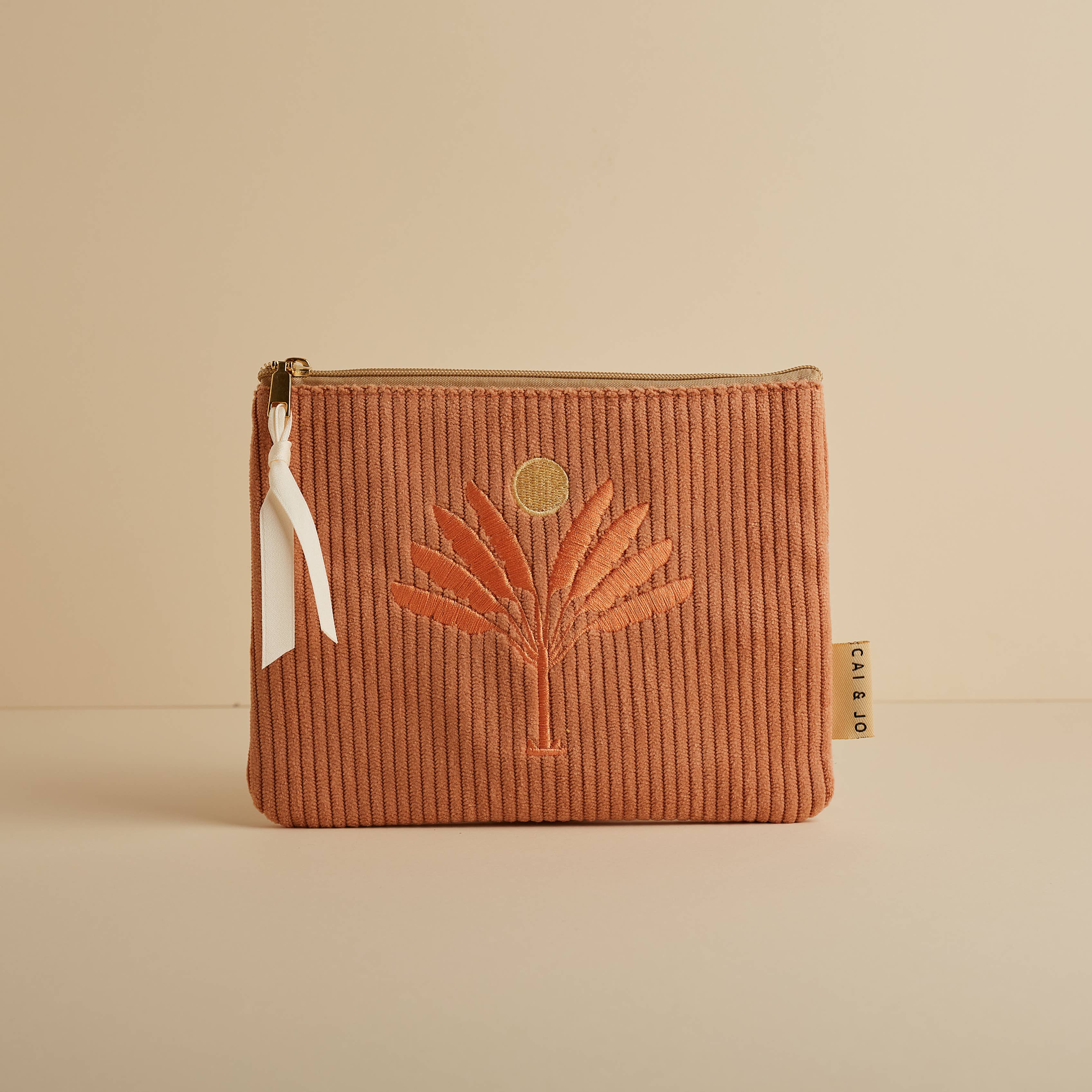 cai & jo Corduroy Pouch - Thumbnail 4